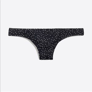 NWT J. Crew Scatter Dot Bikini Bottom, S